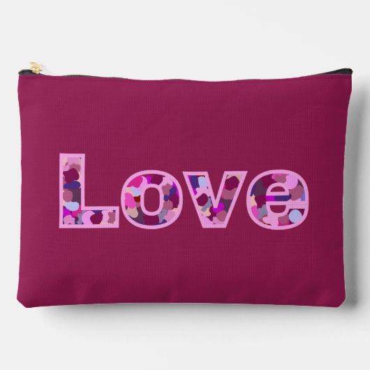 愛 アクセサリーポーチ (正面)