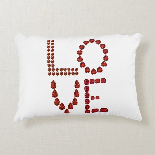 愛 アクセントクッション (正面)