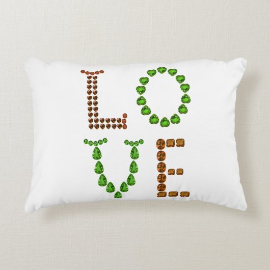 愛 アクセントクッション (正面)