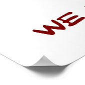 愛:アメリカ手話:ハート ポスター (角)