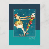 愛.アールデコバレンタインデー シーズンポストカード (正面)