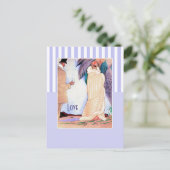 愛.アールデコバレンタインデー シーズンポストカード (スタンド正面)