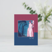 愛.アールデコバレンタインデー シーズンポストカード (スタンド正面)