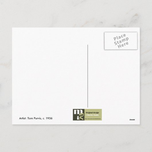 愛.アールデコバレンタインデー シーズンポストカード (裏面)