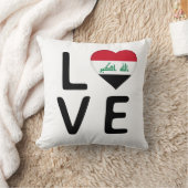 愛 – イラク国旗 クッション (ブランケット)