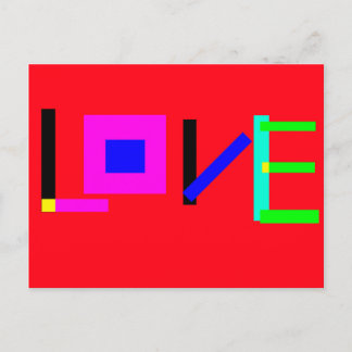 愛 インビテーションポストカード