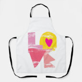 愛 エプロン (正面)