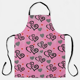 愛 エプロン