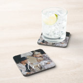 「愛」オリジナル家族写真　名前入りカスタム商品 コースター (右側)