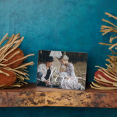 '愛' オーダーメイド家族写真　オリジナル名入り フォトプラーク (側面)