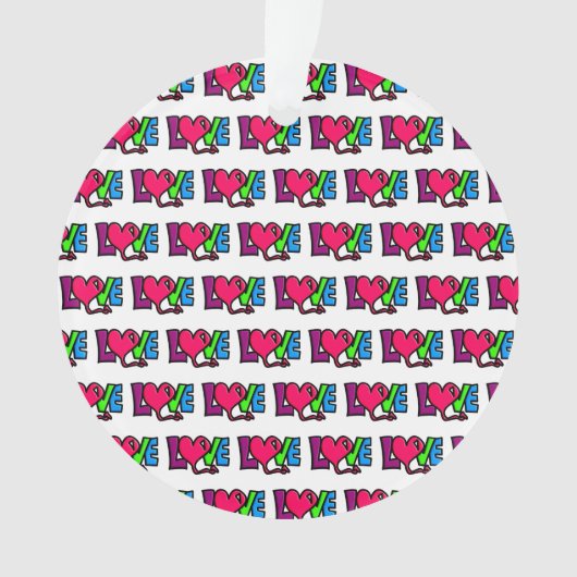 愛 オーナメント (正面)