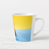 愛 カフェラテマグ (右)