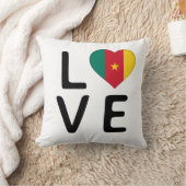 愛 – カメルーン国旗 クッション (ブランケット)