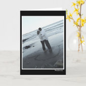 愛… カード (黄色い花)