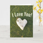 愛 カード (黄色い花)