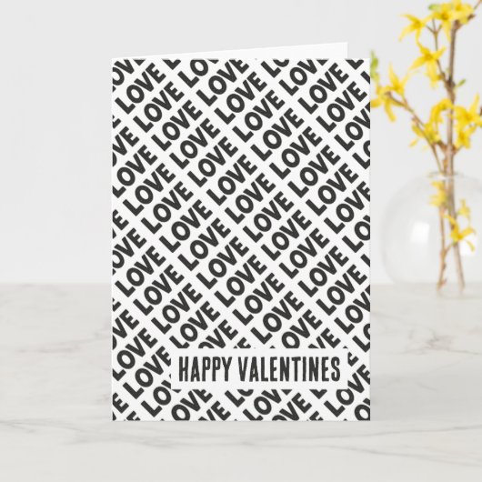 愛 カード (黄色い花)