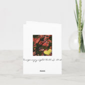 愛 カード (裏面)