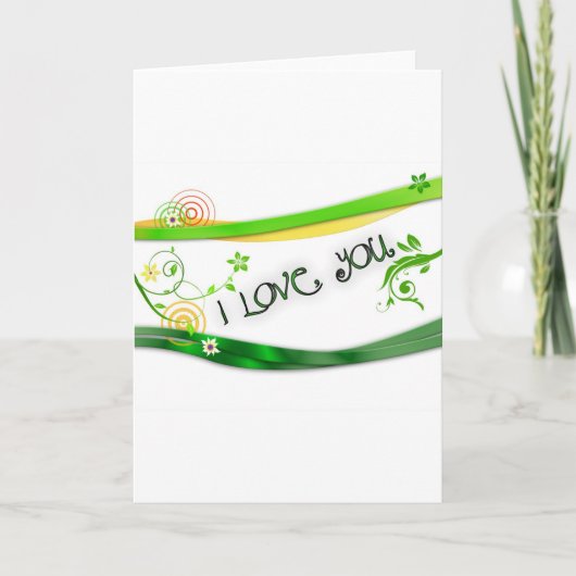 愛 カード (正面)