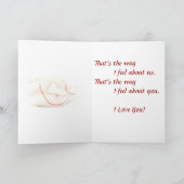 愛 カード (内部)