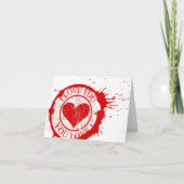 愛 カード (正面)