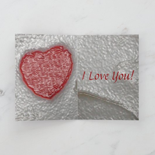 愛 カード (内部)