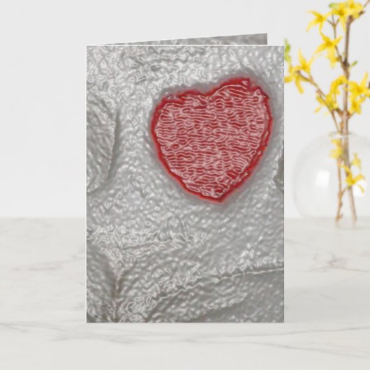 愛 カード (黄色い花)