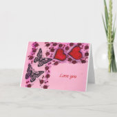 愛 カード (正面)