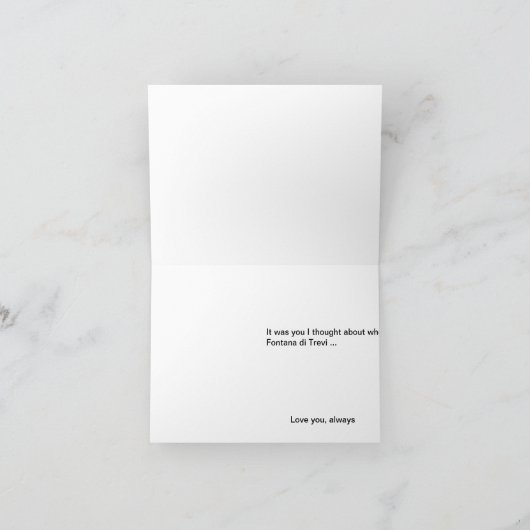 愛 カード (内部)