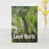 愛 カード (黄色い花)