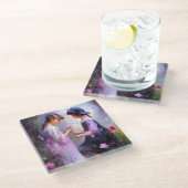 愛 ガラスコースター (アングル)