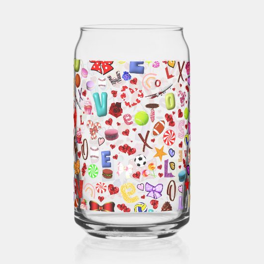 愛 ガラス缶 (裏面)