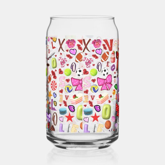 愛 ガラス缶 (右)