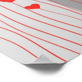 愛、ガールフレンド、ボーイフレンド ポスター (角)