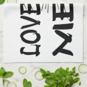 愛 キッチンタオル (折り畳み)