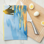 愛 キッチンタオル (四つ折り)