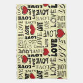 愛 キッチンタオル (縦)