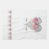 愛 キッチンタオル (横)