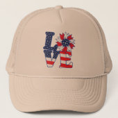 愛 キャップ (正面)