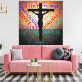 愛 キャンバスプリント (インサイチュ (リビング))