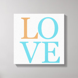愛 キャンバスプリント