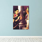 愛 キャンバスプリント (インサイチュ (ウッドフロア))