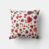 愛、キラキラハート2 クッション (裏面)