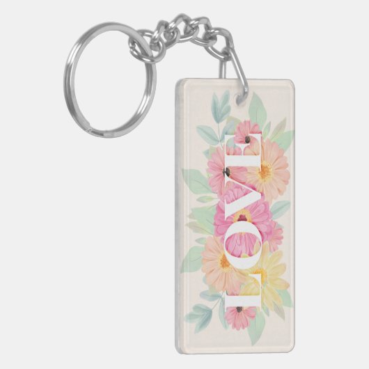 愛 キーホルダー (正面左)