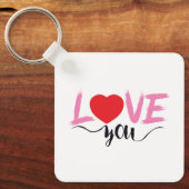 愛 キーホルダー (正面)