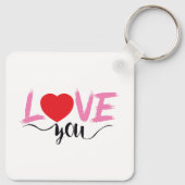 愛 キーホルダー (裏面)