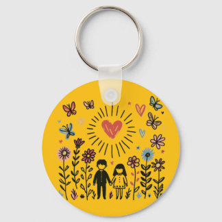 愛 キーホルダー