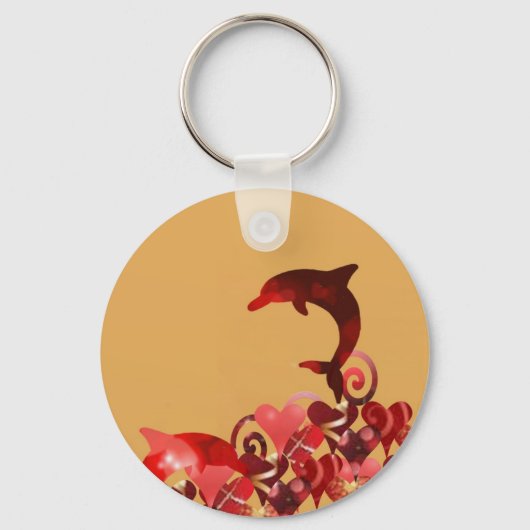 愛 キーホルダー (正面)