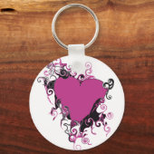 愛 キーホルダー (正面)