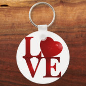 愛 キーホルダー (正面)
