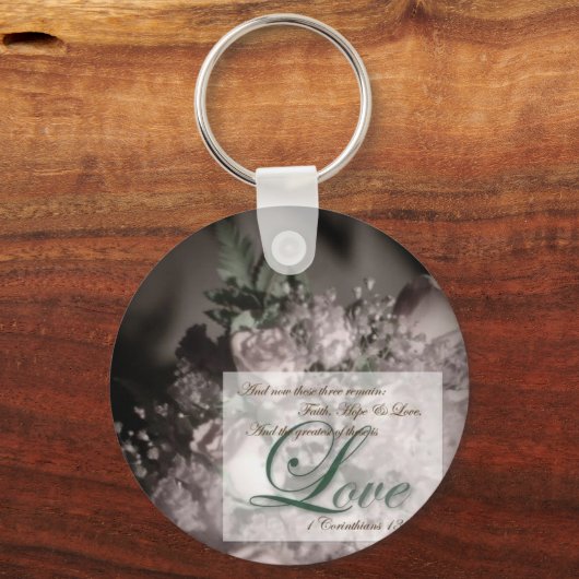 愛 キーホルダー (正面)